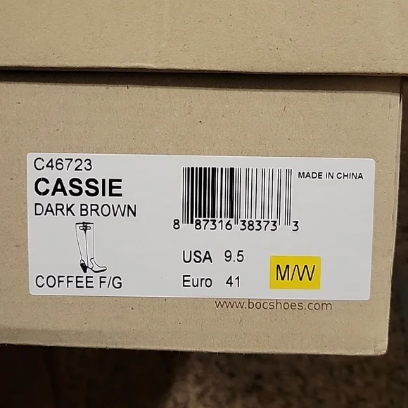 b.o.c Cassie dark brown tall leather boots - Picture 12 of 12